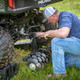 Kawasaki Mule / Teryx Big Buck 8 Disc Plow by Battle Armor Designs